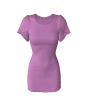 Marvelous Designer Petal Sleeve Dress 3D Garment Patterns