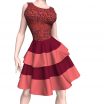 Jolly Layered Dress 3D Garment MArvelous Designer Dresses
