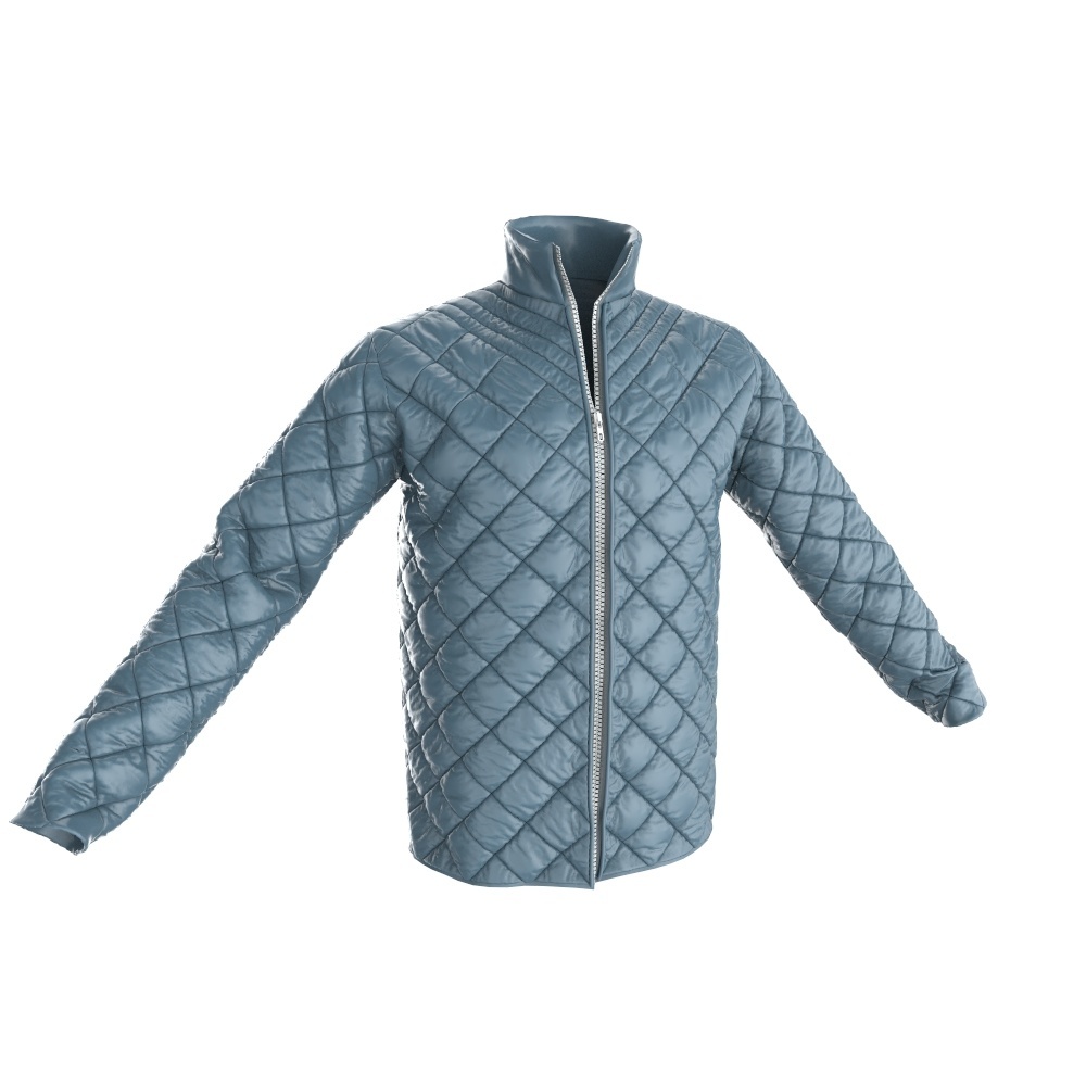 Marvelous Designer quilted ski Jacket 3D clothing -   CG Elves