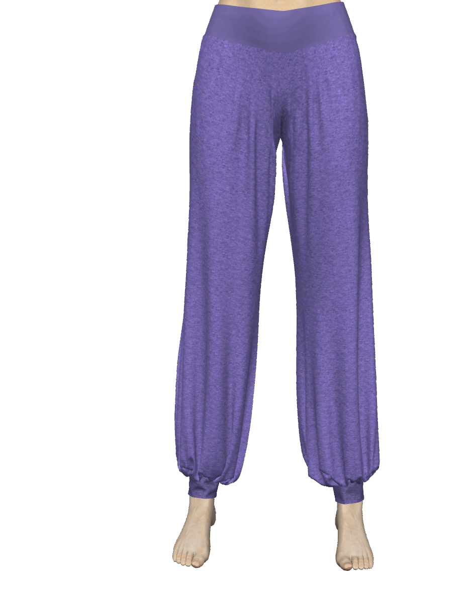 HDE Women's Yoga Pants Activewear Workout Leggings Purple Paisley M