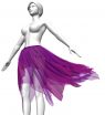 Asymmetric Fairy Skirt V2 Marvelous Designer 3D Clothes
