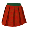 Example Textured Box Pleats Skirt V1 Marvelous Designer Clothing 3D Garment File