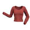 Twisted Sleeve Marvelous Designer Shirt 3D Clothing Garment File