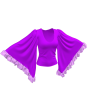 Marvelous Designer Clothes 3D Garment File of Angel Sleeves Shirt