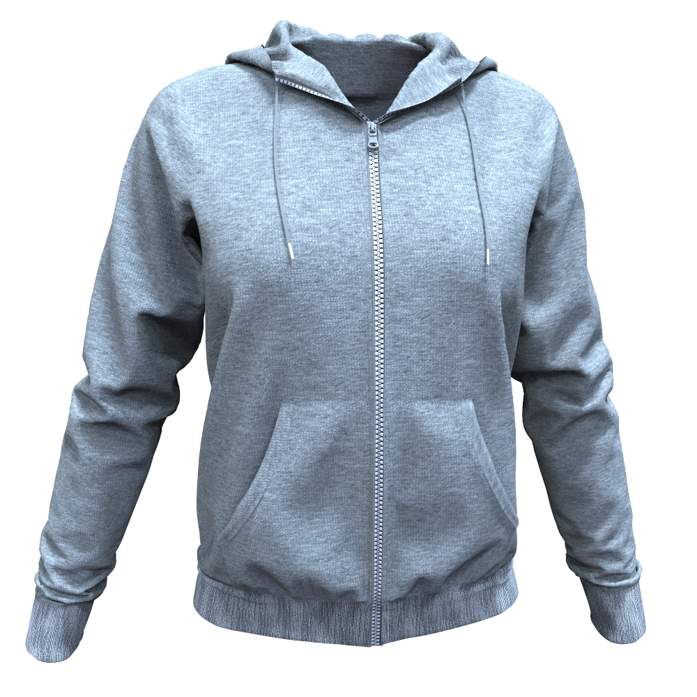 Realistic Hoodie Obj Model 3d Clothing Free Download Cg Elves