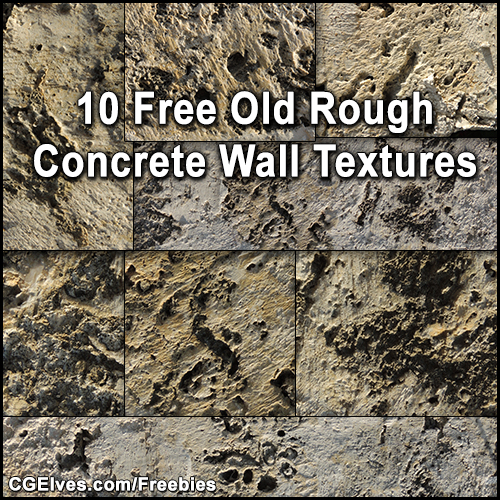 Download 10 Free Old Concrete Stone Wall Grunge Textures
