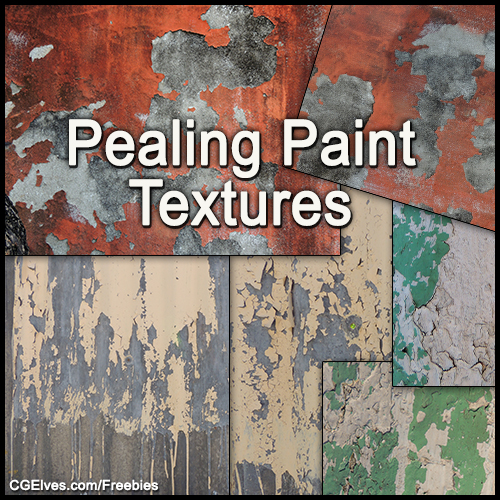 Free Pealing Paint Textures Pack Download