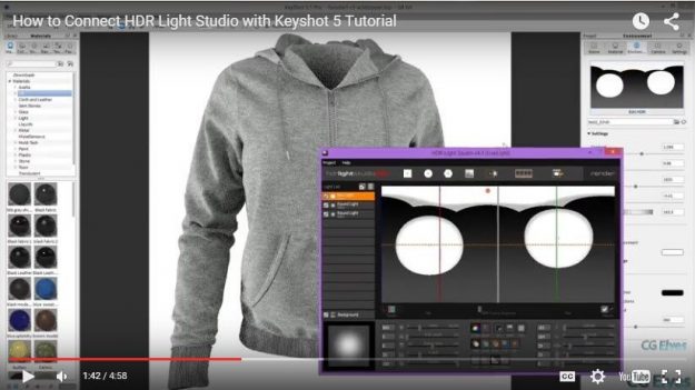 How to Use HDR Light Studio Plugin with Keyshot 5 Tutorial