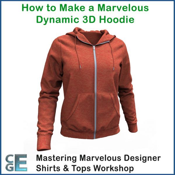 marvelous designer zipper