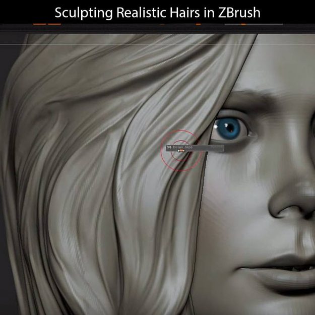Sculpting Hair in ZBrush