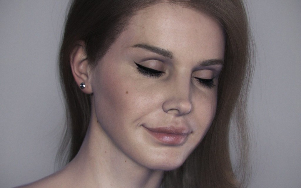 Lana del Rey CG Portrait Final Render with Hair by Artist Marco Di Lucca