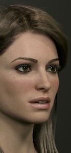 Selena realistic woman 3D model by Luc Begin