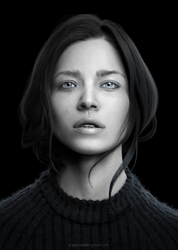 Pasquale Giacobelli Realistic Woman 3D Model