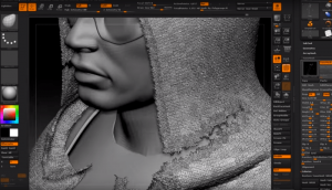 sTutorial how to sculpt torn clothing in ZBrush - 2