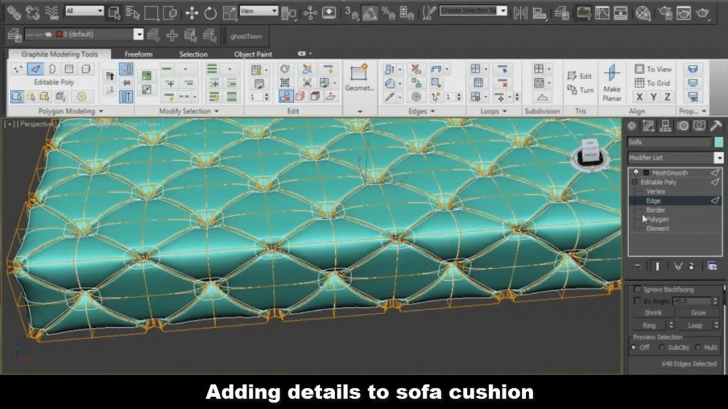 Creating 3d Sofa For Interior Design In 3ds Max Video