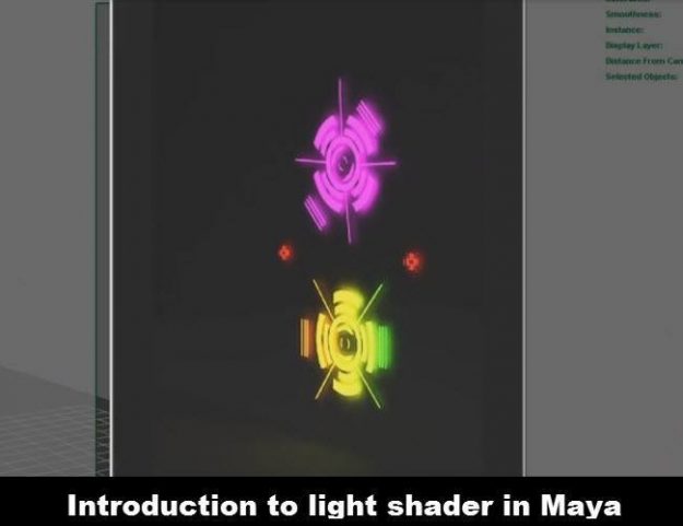 Introduction to light shader in Maya