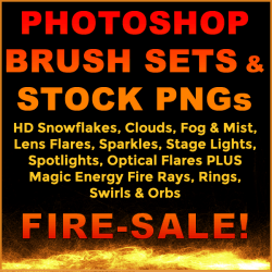 Photoshop Brushes and Royalty Free Stock PNGs Bundle 1