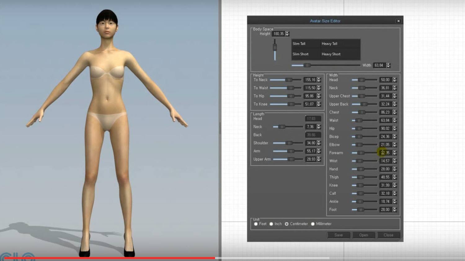 3d human body creator