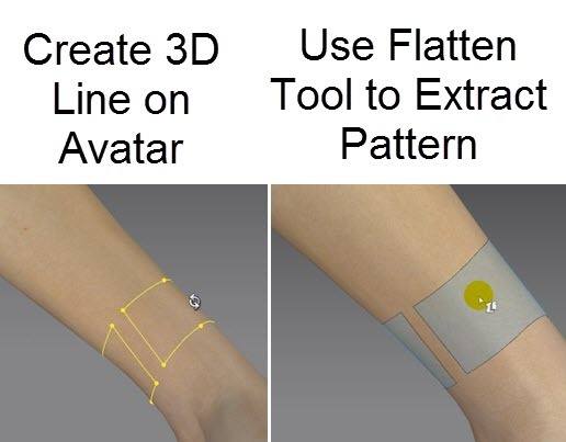 Marvelous Designer Flattening Tool Step 1 and Step 2 Marvelous Designer Flattening Tool Step 1 and Step 2