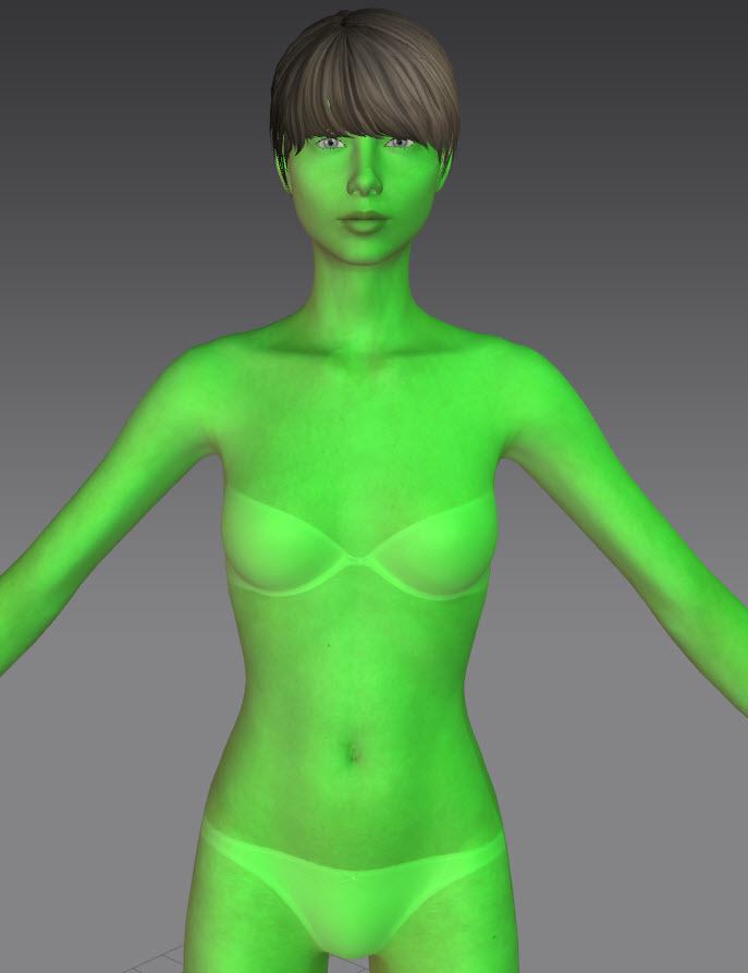 Marvelous Designer avatar skin color