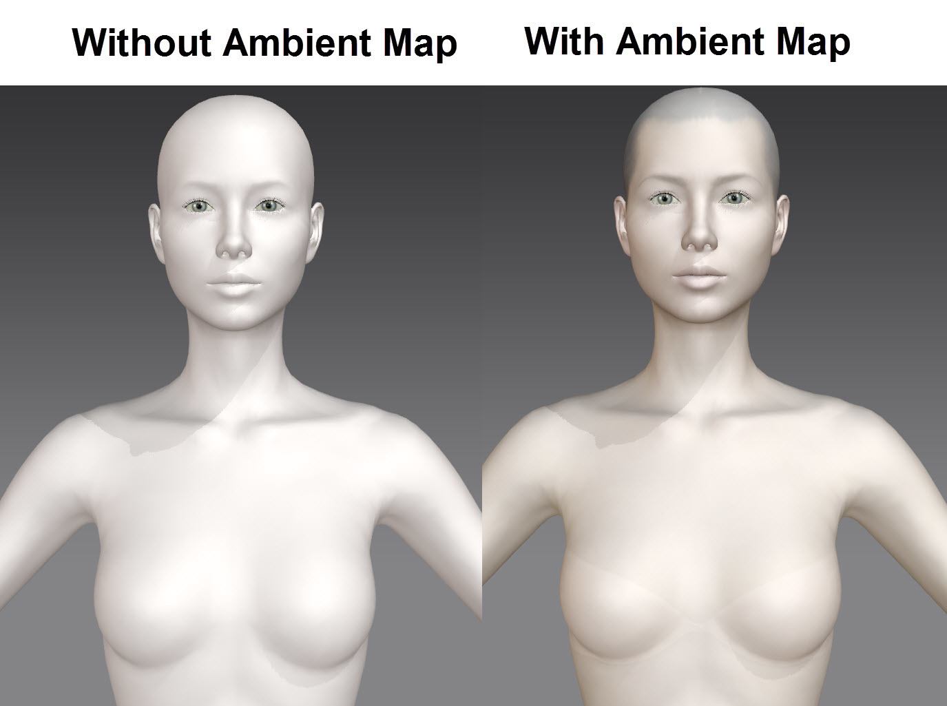 Marvelous Designer avatar texture ambient map