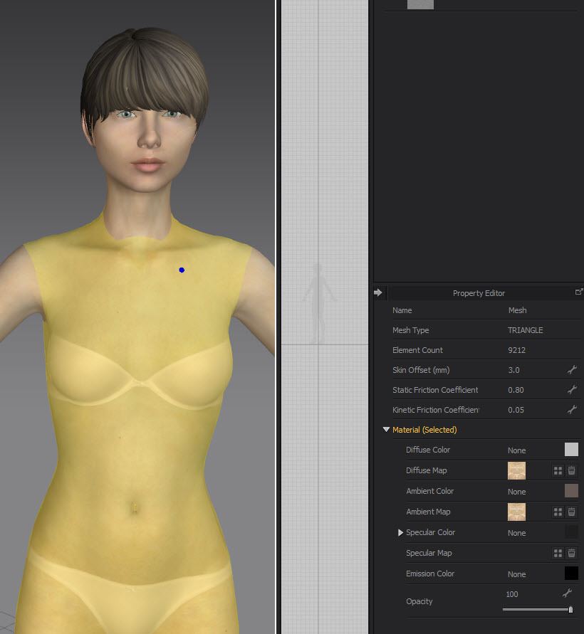 Marvelous Designer change avatar texture
