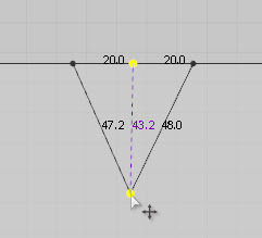 Marvelous Designer move segment point