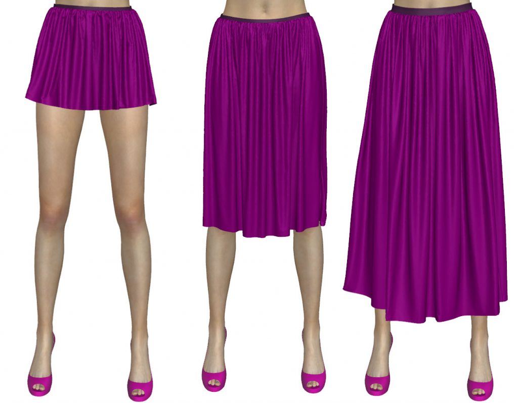 Free Marvelous Designer Skirt Garment Files Download